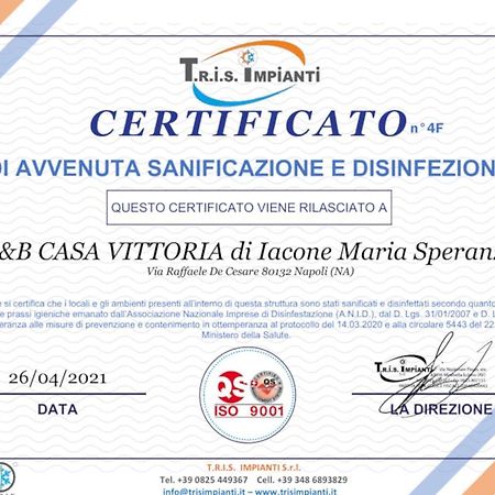 Casa Vittoria Napoli - Santa Lucia Nápoles Exterior foto